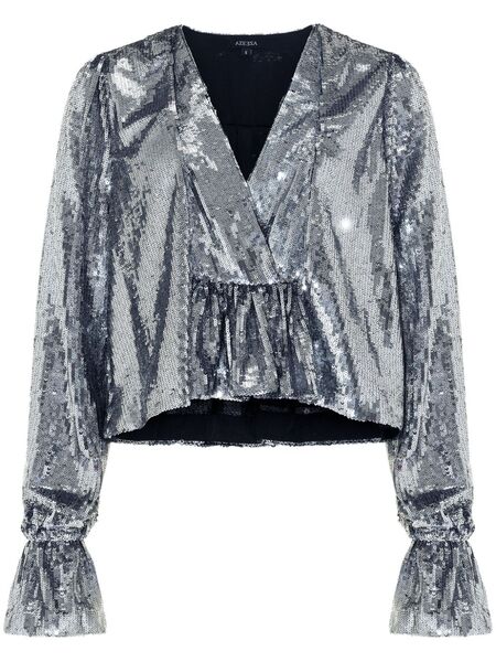  Azeeza Thistle Blouse - Silver 