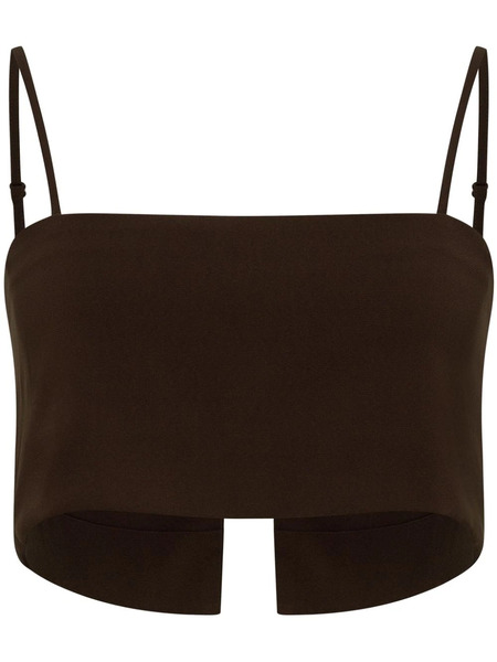  Azeeza Walton Crop Top - Brown 