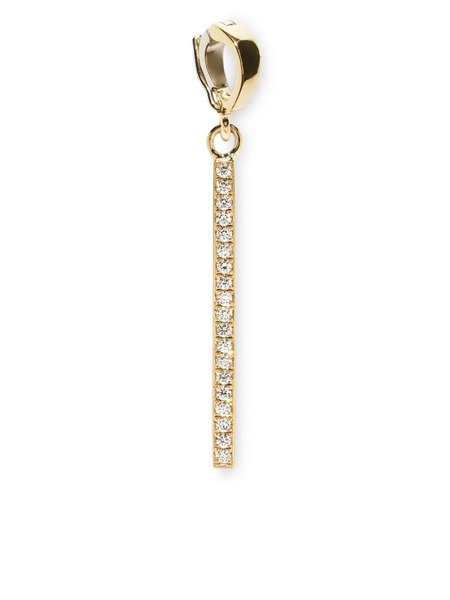  Azlee 18k Yellow Gold Beam Diamond Pendant 