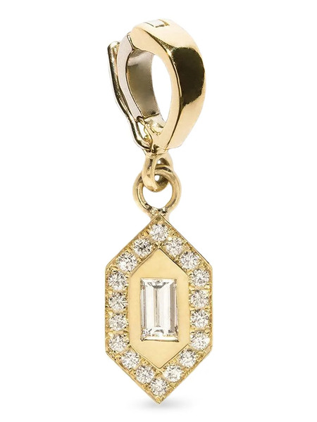  Azlee Small Diamond Pendant - Gold 