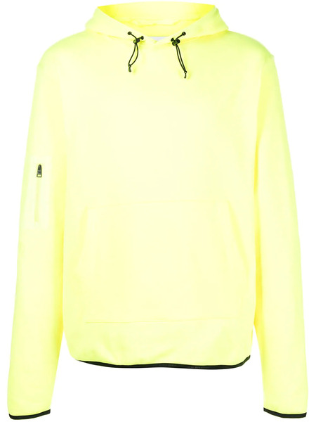  Aztech Mountain Fleece Drawstring Hoodie - Yellow 