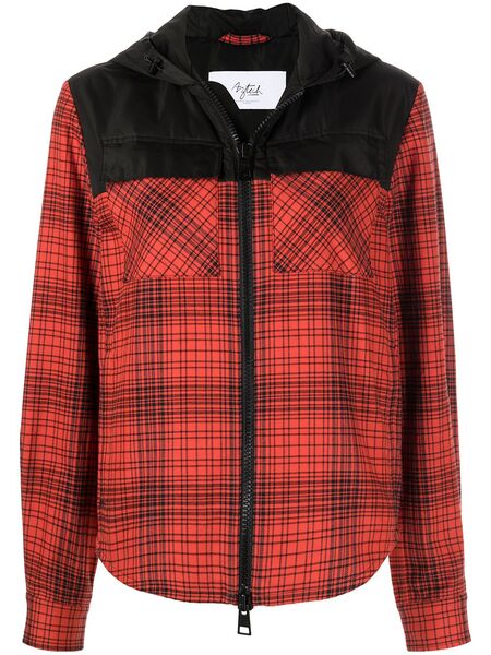  Aztech Mountain Loge Peak Ski Hoodie - Red 