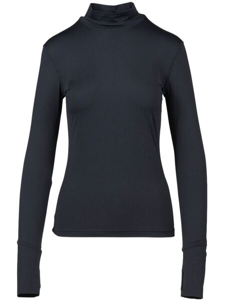  Aztech Mountain Logo-embroidered Ski T-shirt - Black 