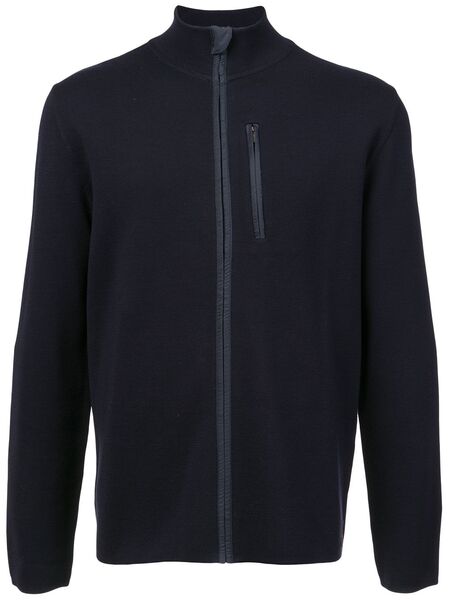  Aztech Mountain Matterhorn Zip-up Sweater - Blue 