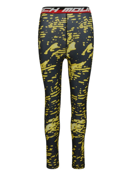  Aztech Mountain Next To Skin Printed Leggings - Black 