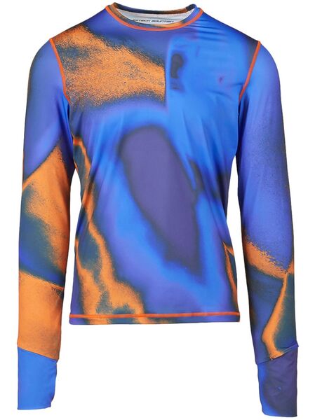  Aztech Mountain Next To Skin Ski Top - Blue 