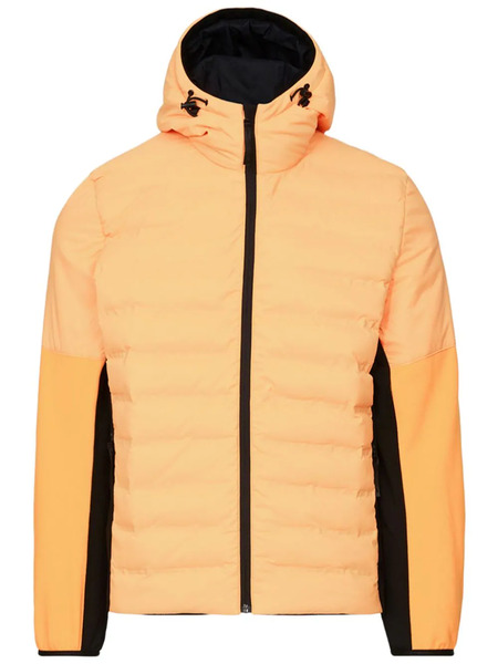  Aztech Mountain Ozone Quilted Fleece Midlayer Jacket - Orange 