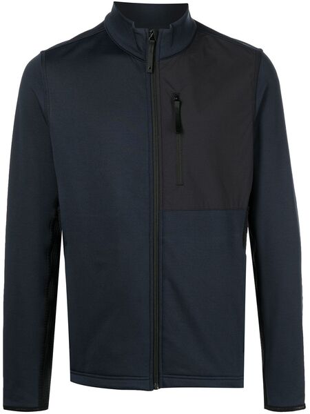  Aztech Mountain Panelled Fleece Jacket - Blue 