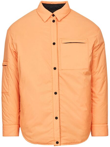  Aztech Mountain Pillow Padded Shirt Jacket - Orange 