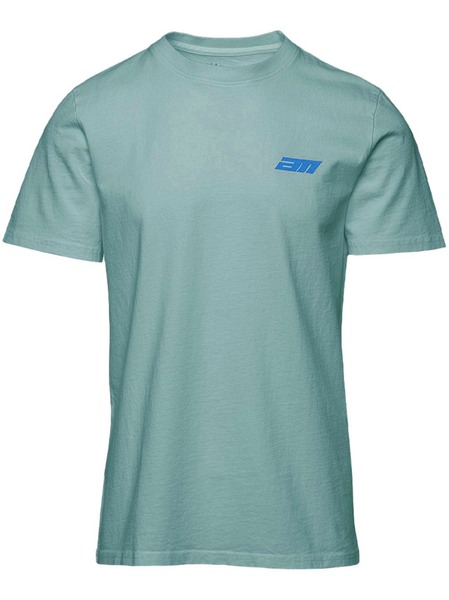  Aztech Mountain Planet Aspen Logo-print T-shirt - Blue 