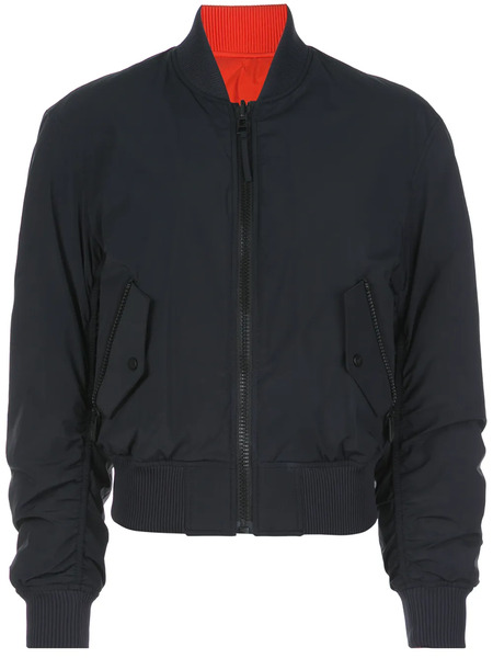  Aztech Mountain Zipped Bomber Jacket - Black 