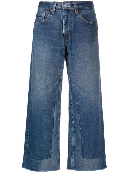  B Sides Frayed Jeans - Blue 