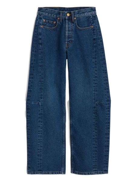  B Sides Lasso Seam-detail Jeans - Blue 