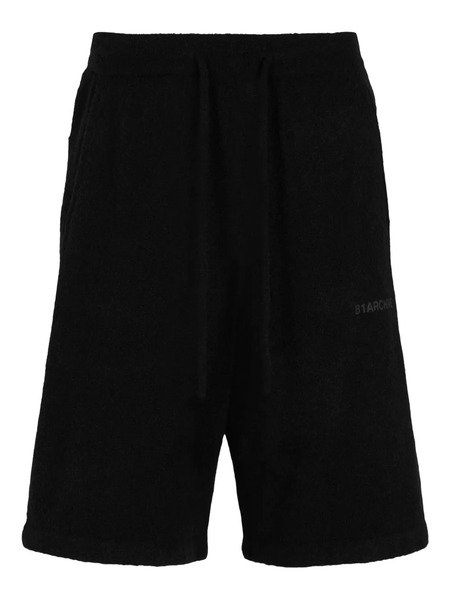  B1archive Logo-detailing Bermuda Shorts - Black 