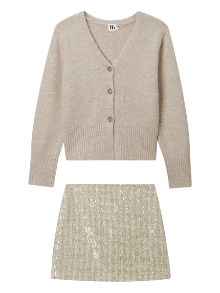  B+ab Button-fastening Shirt - Neutrals 