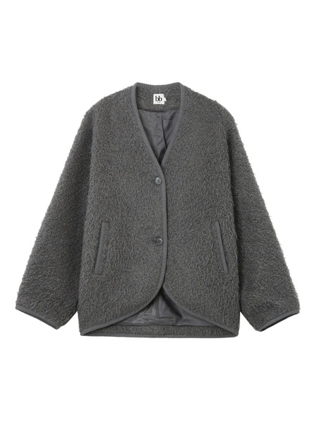  B+ab Button Jacket - Grey 