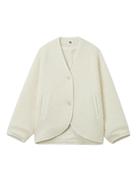  B+ab Button Jacket - Neutrals 