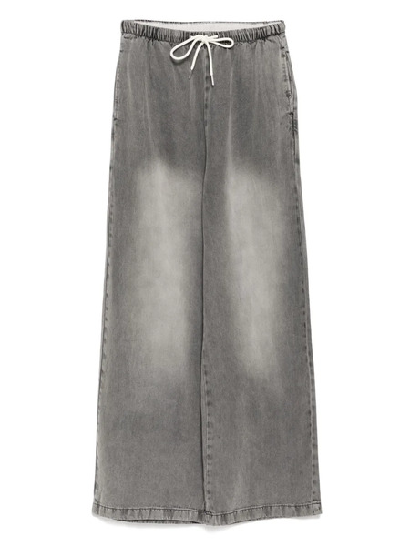 B+ab Drawstring Elasticated Band Trousers - Grey 