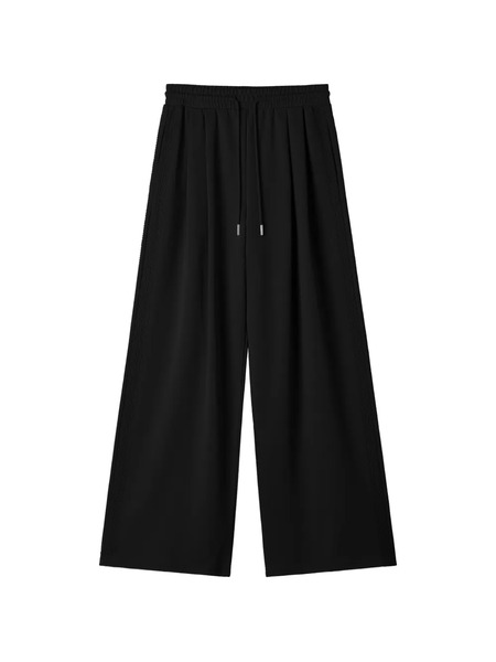  B+ab Drawstring-fastening Palazzo Pants - Black 