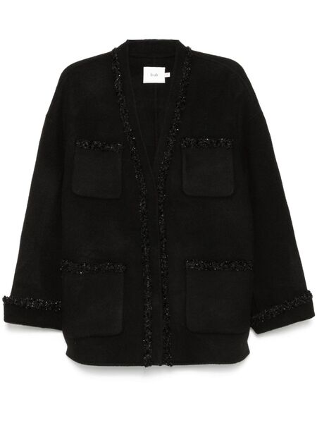 B+ab Embellished Trim Jacket - Black 