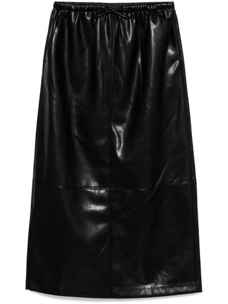  B+ab Faux-leather Skirt - Black 