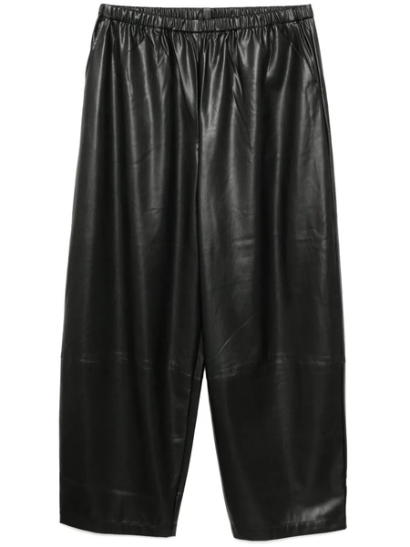  B+ab Faux-leather Trousers - Black 