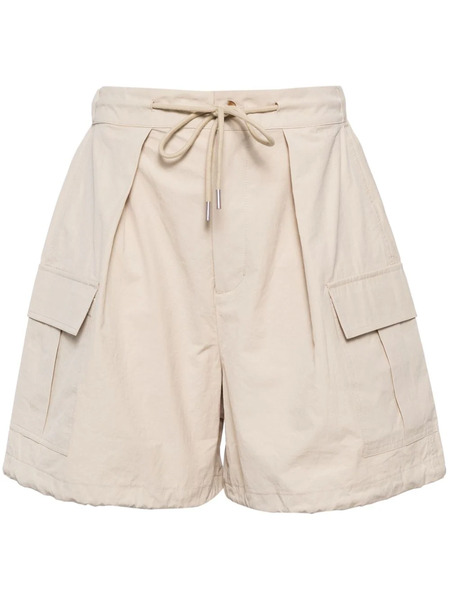  B+ab High-waisted Cargo Shorts - Neutrals 