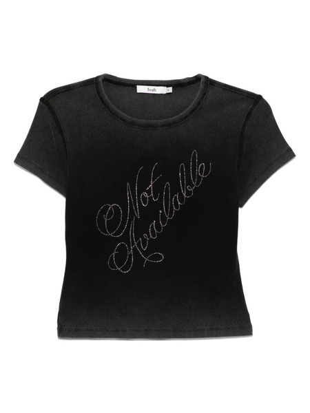  B+ab Short-sleeved Top - Black 