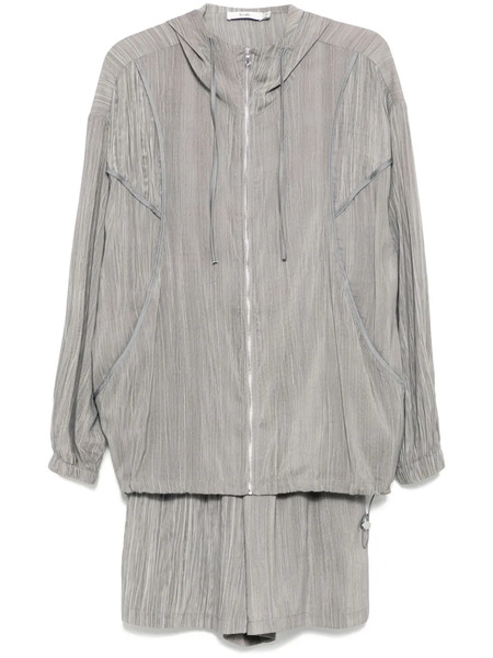  B+ab Track Jacket Shorts Set - Grey 