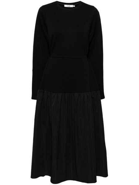  B+ab Two-tone Midi Dress - Black 