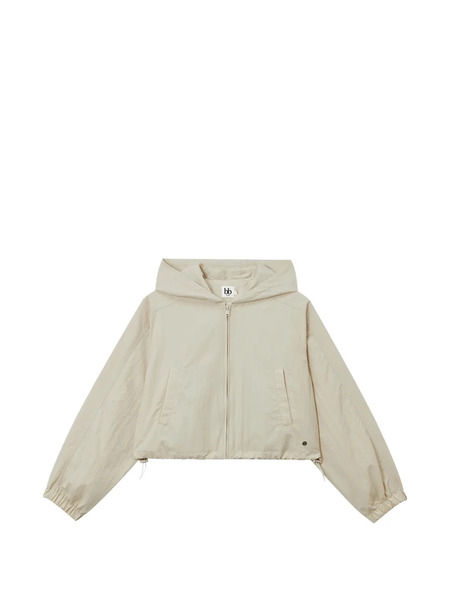  B+ab Zip-up Hooded Jacket - Neutrals 