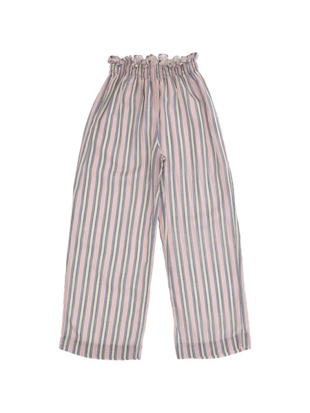 Babe And Tess Elasticated Striped Trousers - Pink 