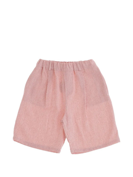  Babe & Tess Corduroy Bermuda Shorts - Pink 
