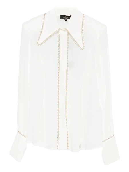  Babylone Paris Long Sleeve Shirt - White 