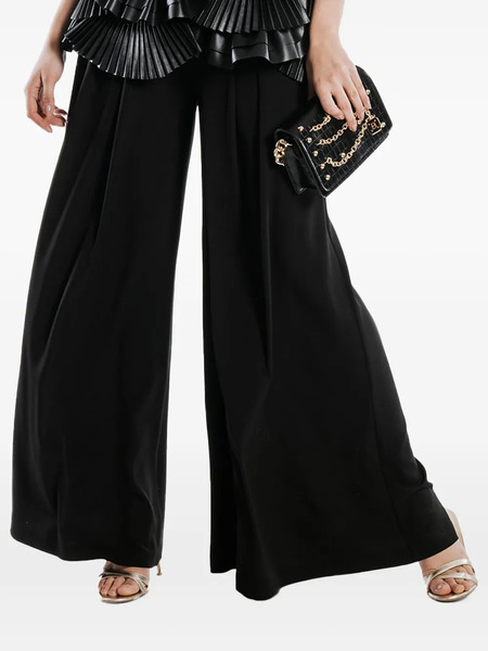  Babylone Paris Pleated Trousers - Black 