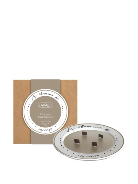  Baci Milano Dotted Candle - Brown 