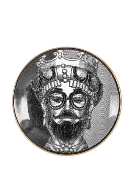  Baci Milano L'hypster Decorative Plate - Black 