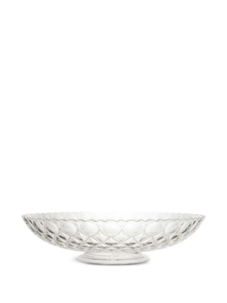  Baci Milano Scallop-trim Centerpiece - Neutrals 