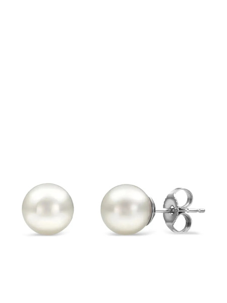  Baggins Akoya Pearl Round Stud Earrings - White 