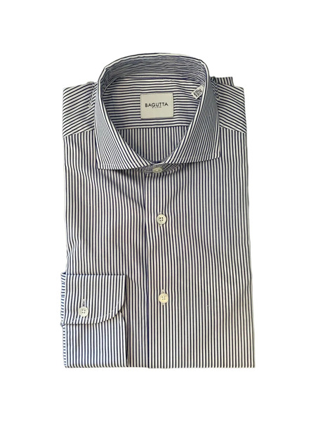 Bagutta Striped Shirt - White 
