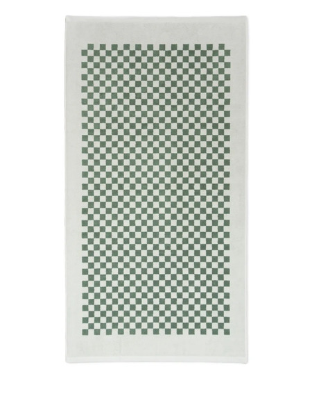  Baina Roman Checkered Pool Towel - Green 