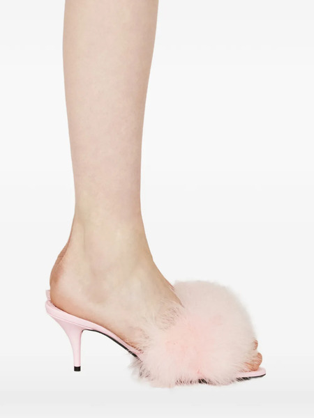  Balenciaga Boudoir Mules - Pink 