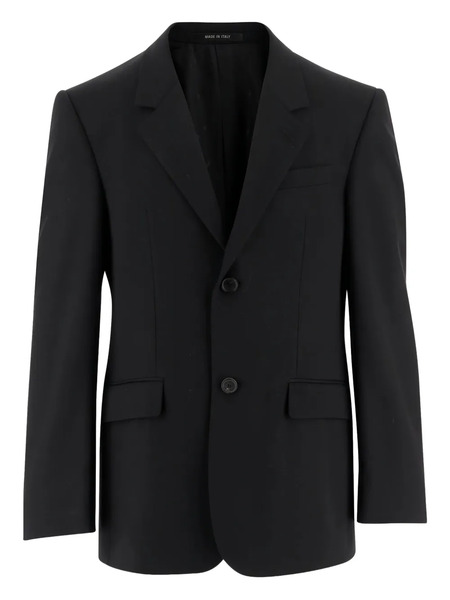  Balenciaga Button Jacket - Black 