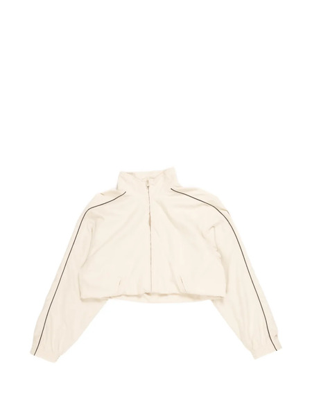  Balenciaga Cropped Zip-up Jacket - Neutrals 