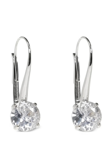  Balenciaga Crystal-embellished Earrings - Silver 
