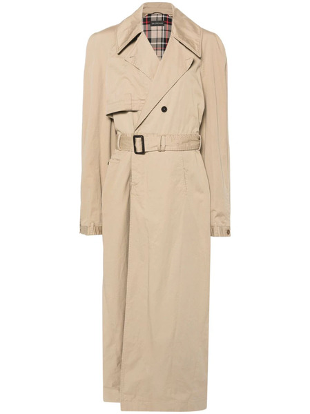  Balenciaga Deconstructed-design Trench Coat - Neutrals 