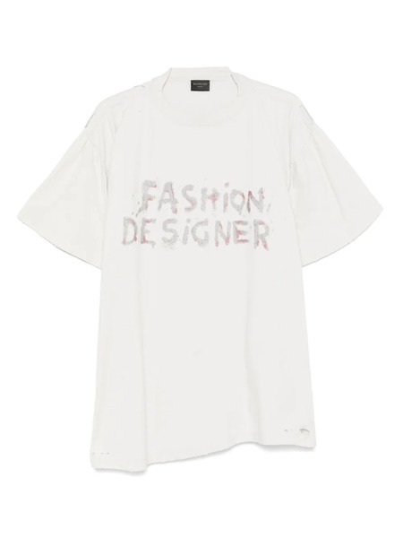 Balenciaga Distressed T-shirt - Grey 