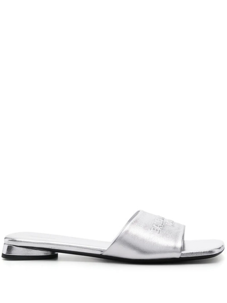  Balenciaga Duty Free Sandals - Silver 