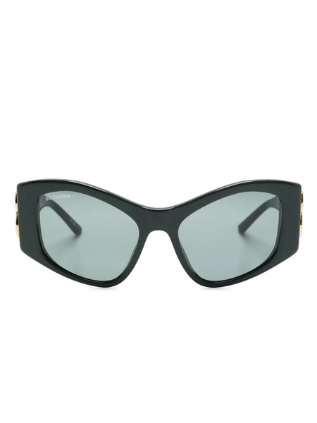  Balenciaga Eyewear Dynasty Xl D-frame Sunglasses - Green 