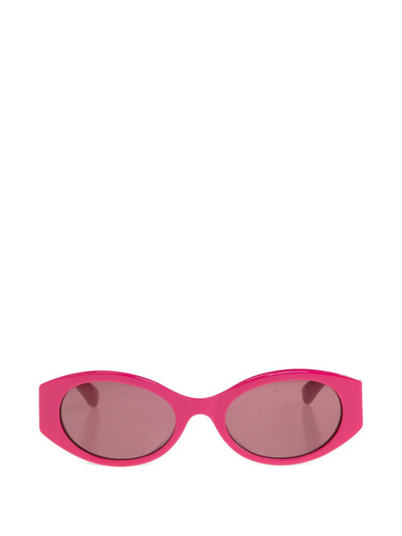  Balenciaga Eyewear Oval-frame Sunglasses - Pink 